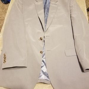 Chaps suit jacket 42r in khaki